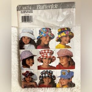 Butterick Kids' Patterned Hats
